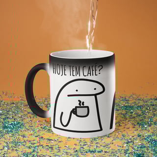 Caneca Mágica Café - Hoje tem café?