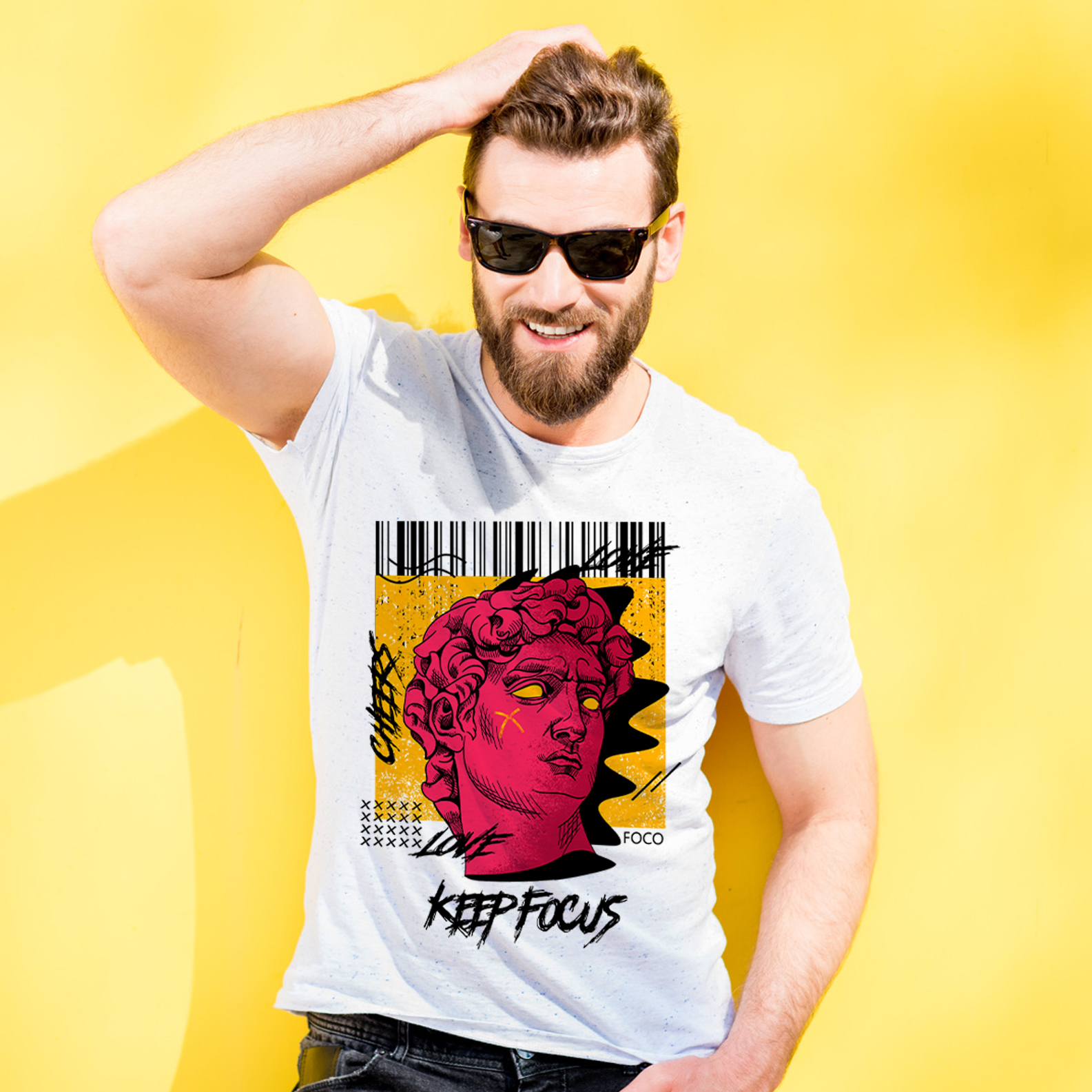 Nome do produto: T-shirt Keep Focus Masculina