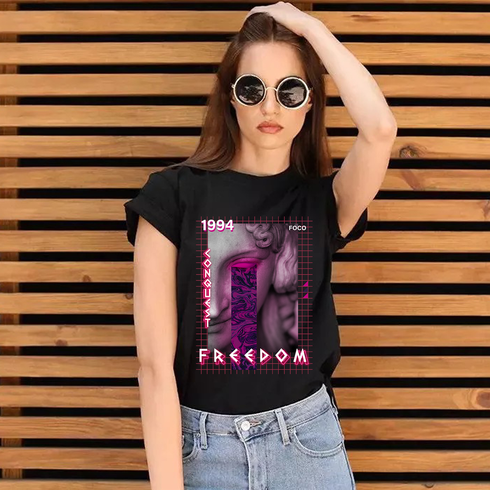 Nome do produto: T-shirt Freedom femenina