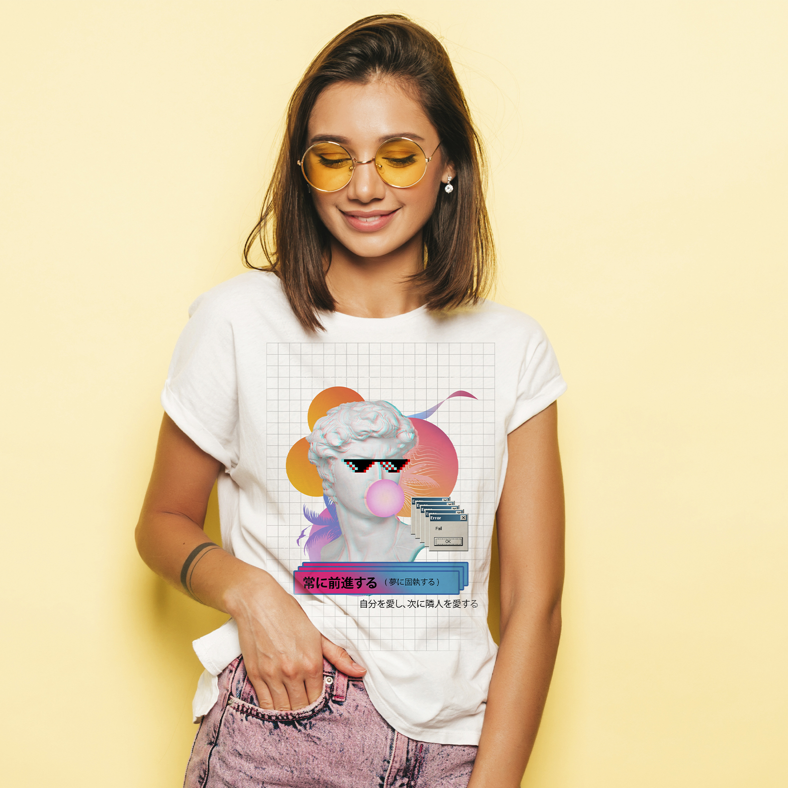 Nome do produto: T-shit feminina - de boas