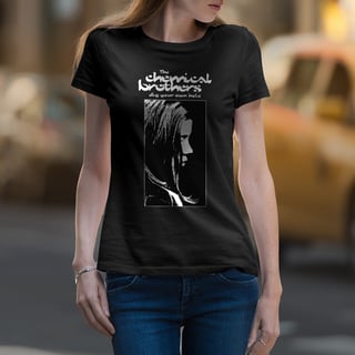 Baby Look The Chemical Brothers - Dig Your Own Hole - Logo Branco