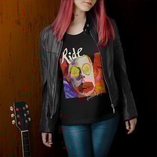 Baby Look Ride - Going Blank Again - Logo Branco