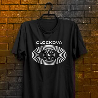 Clock DVA - Logo Branco