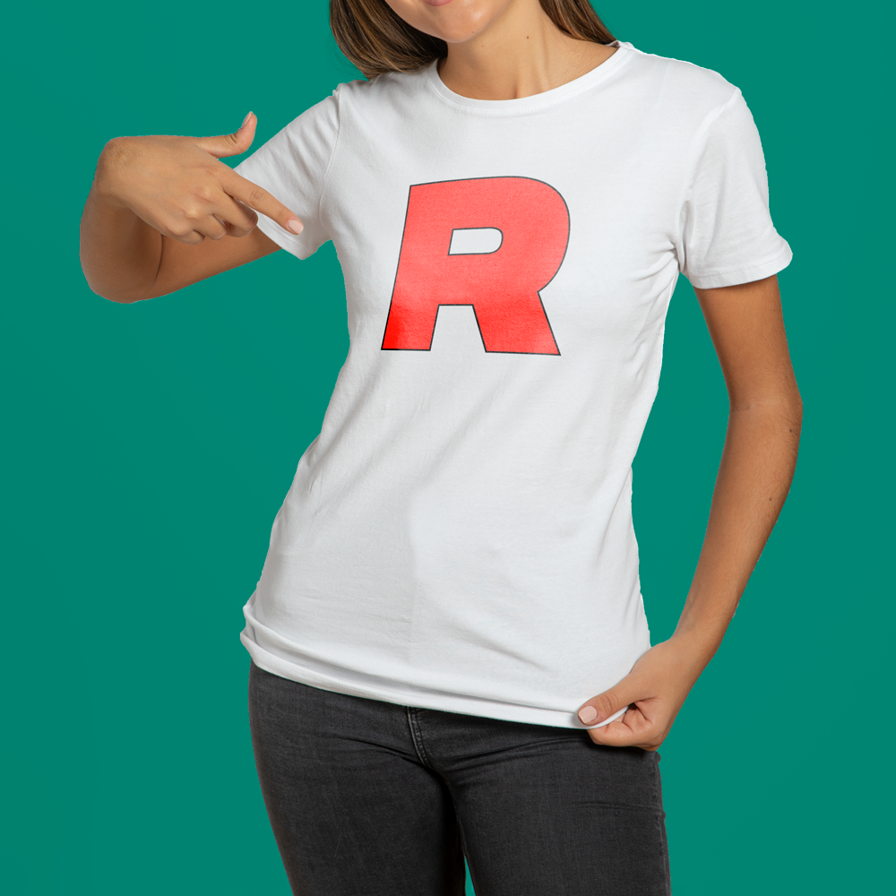Nome do produto: CAMISETA BABY LONG Agente da Equipe Rocket
