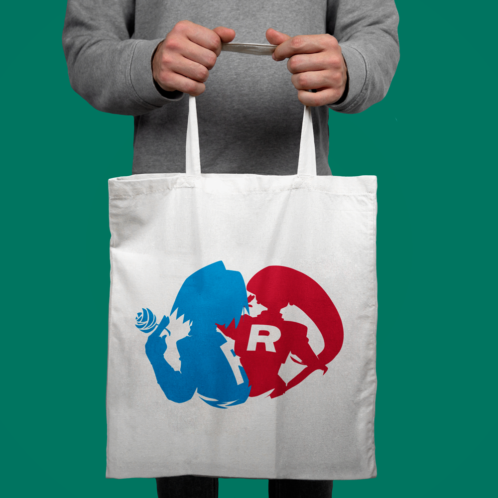 Nome do produto: ECOBAG Encrenca em Dobro Equipe Rocket