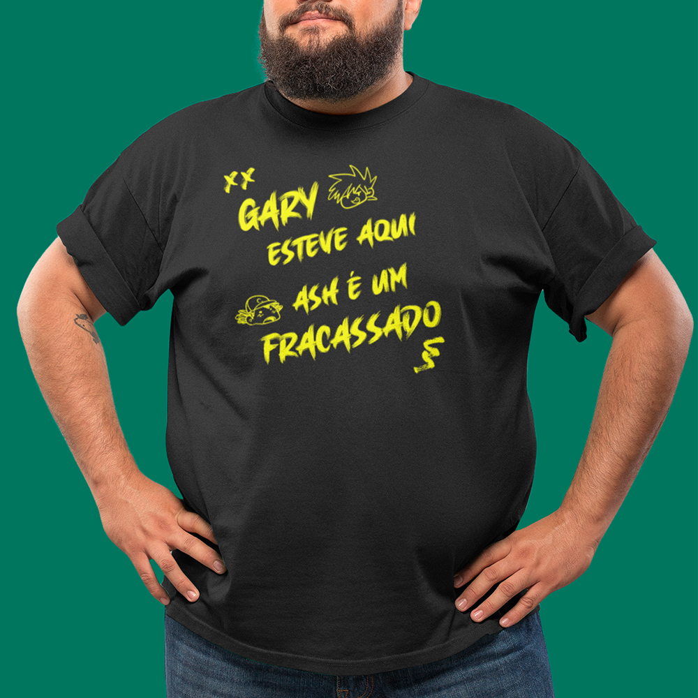 Nome do produto: CAMISETA PLUS SIZE Mensagem de Gary