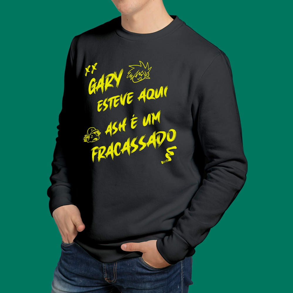 Nome do produto: MOLETOM Mensagem de Gary