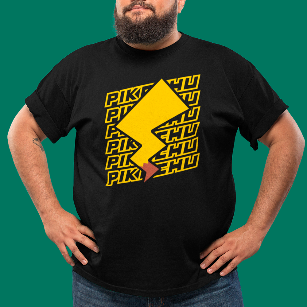 Nome do produto: CAMISETA PLUS SIZE Pika-Tail