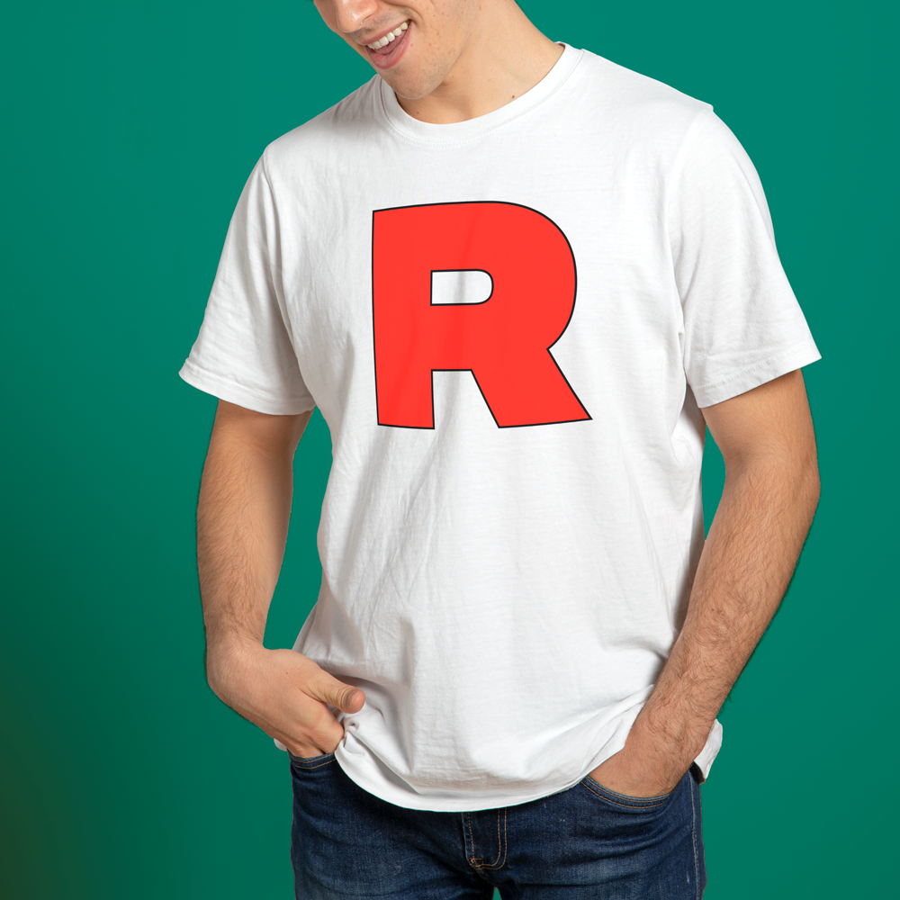 Nome do produto: CAMISETA Agente da Equipe Rocket