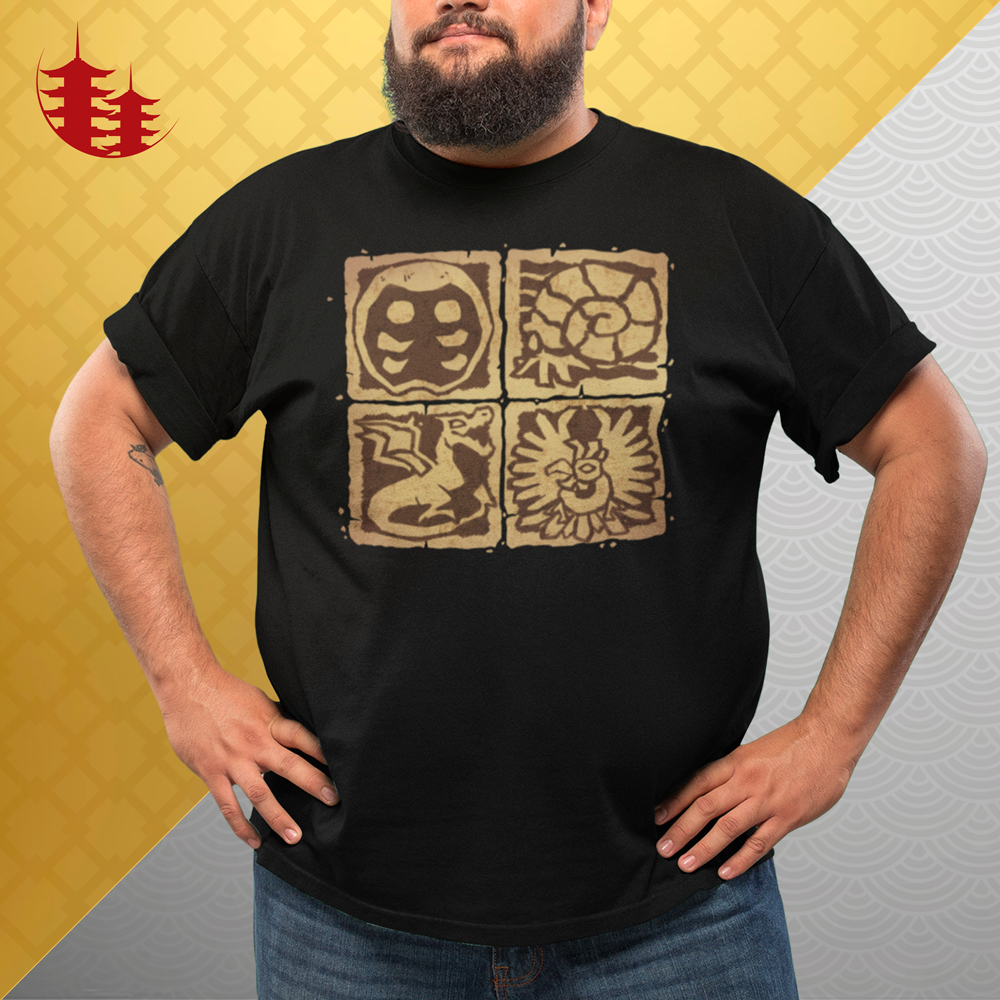 Nome do produto: CAMISETA PLUS SIZE Johto Puzzles - IndigoCon GS