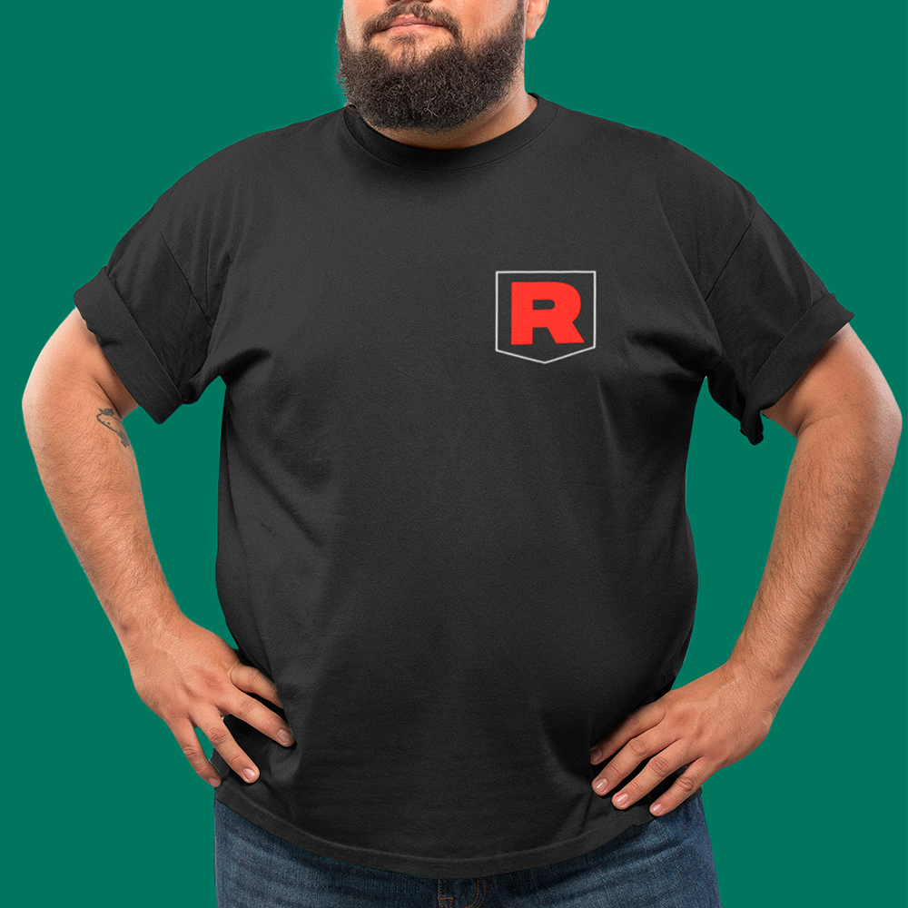 Nome do produto: CAMISETA PLUS SIZE Chefe da Equipe Rocket