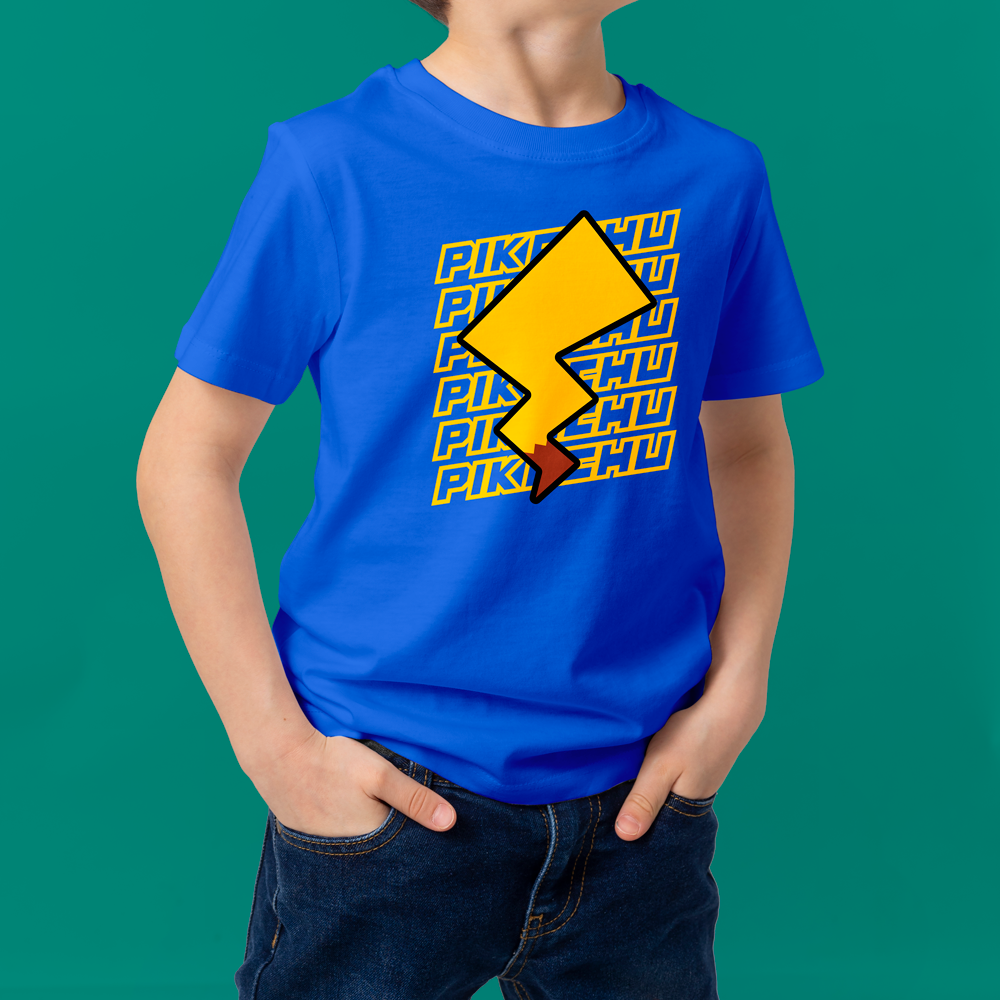 Nome do produto: CAMISETA INFANTIL Pika-Tail