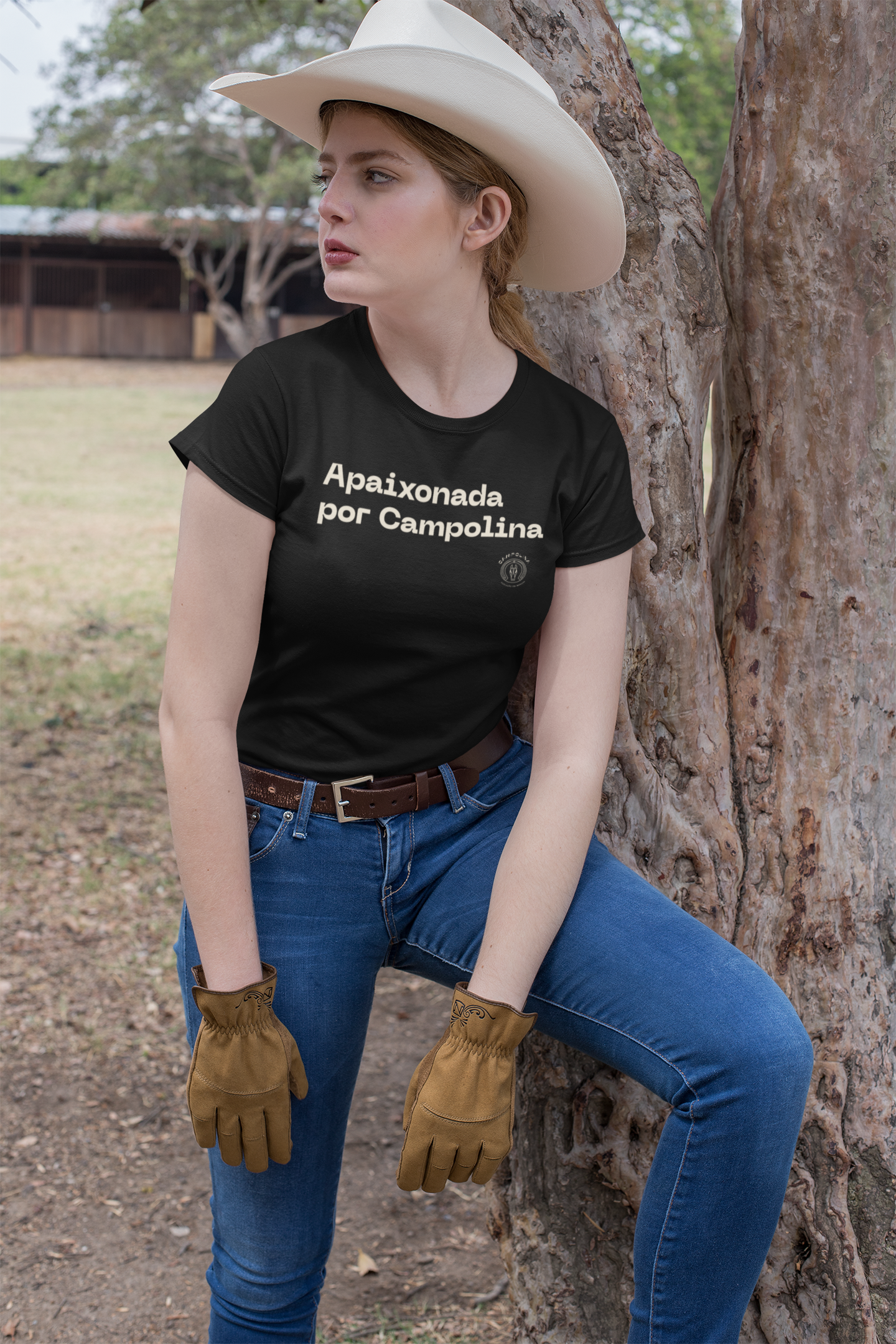 Nome do produto: Camiseta Apaixonada baby long feminina