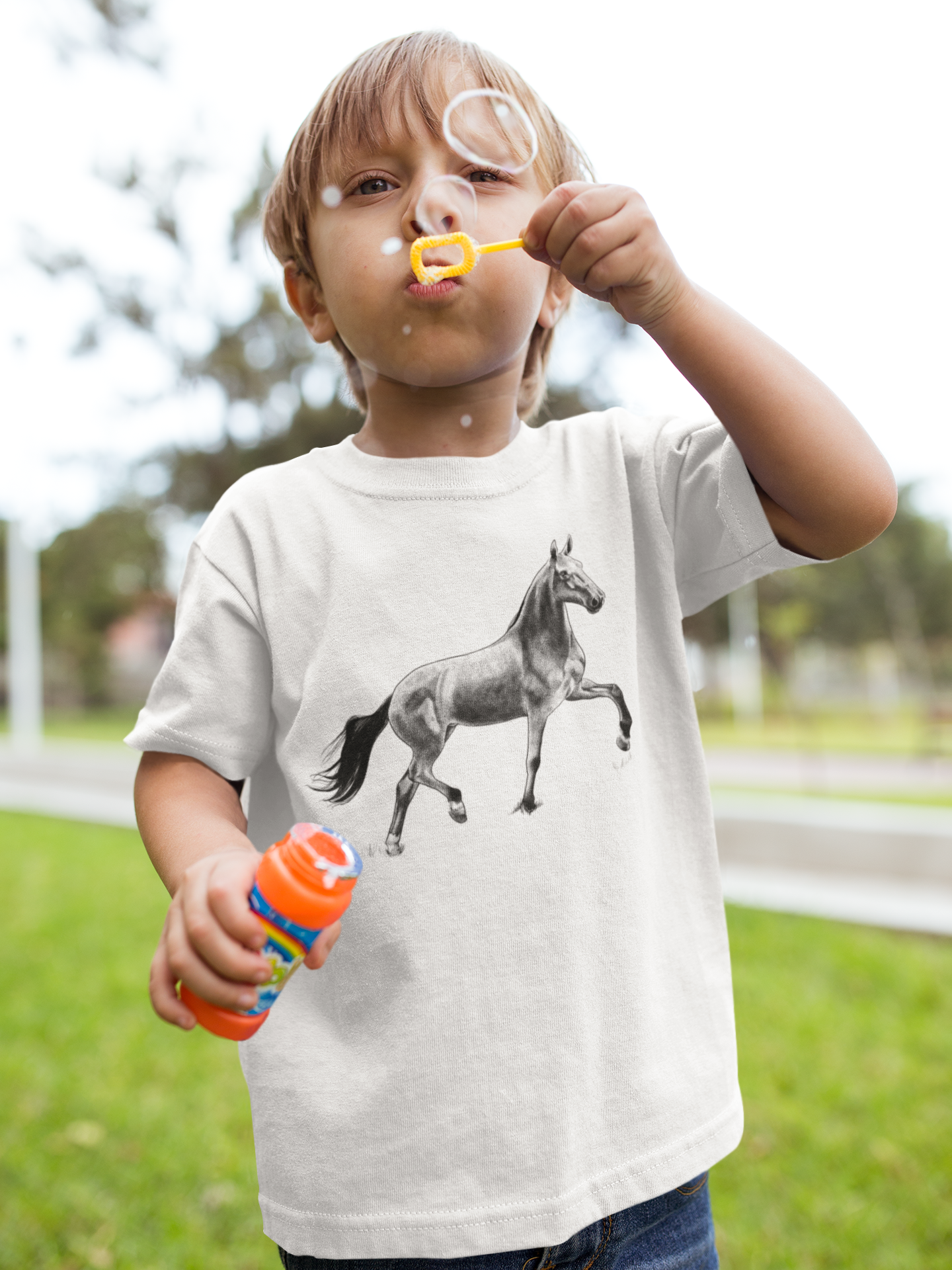 Nome do produto: Camiseta Cavalo Campolina infantil
