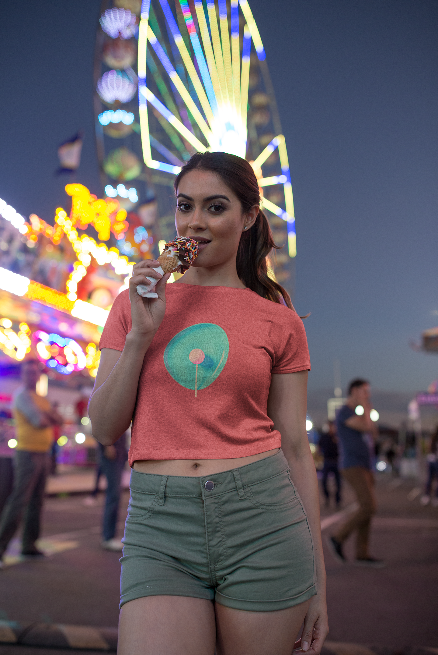 Nome do produto: Camiseta Baby Long Lollipop