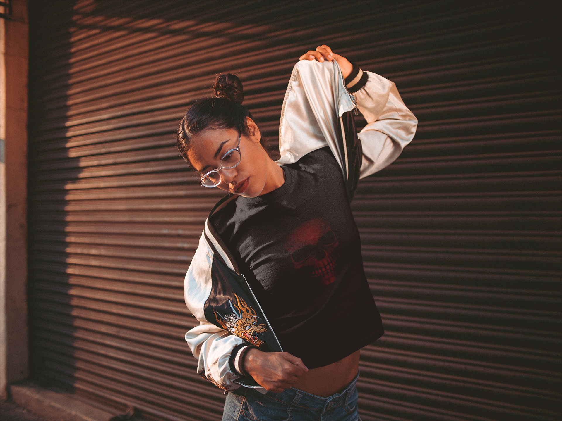 Nome do produto: Camiseta Caveira Vermelha