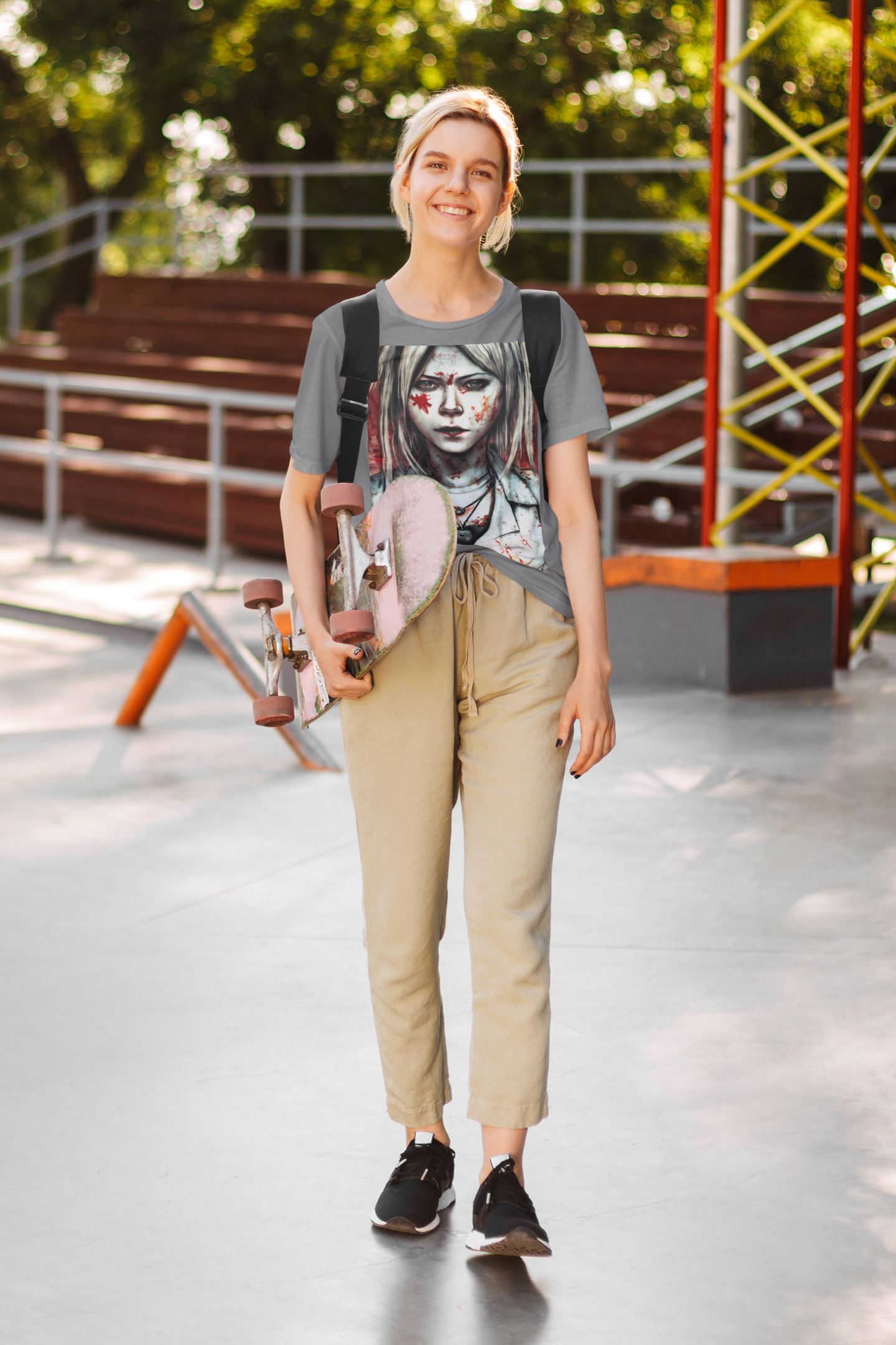 Nome do produto: Camiseta Baby Long Pop Punk