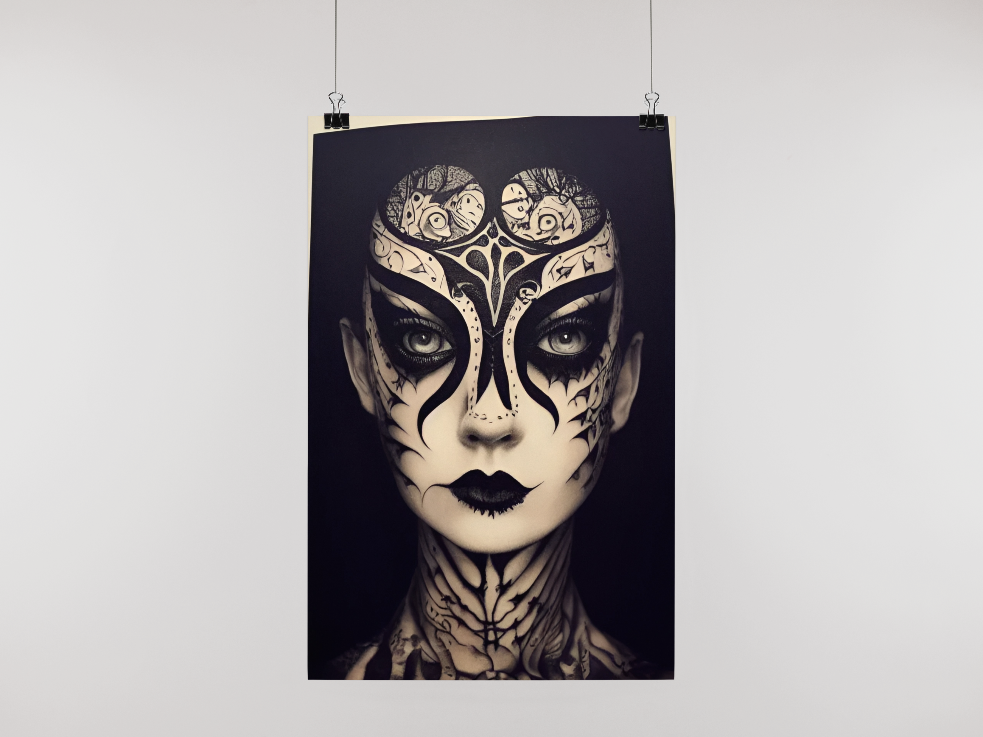 Nome do produto: Poster Mulher Tattoo