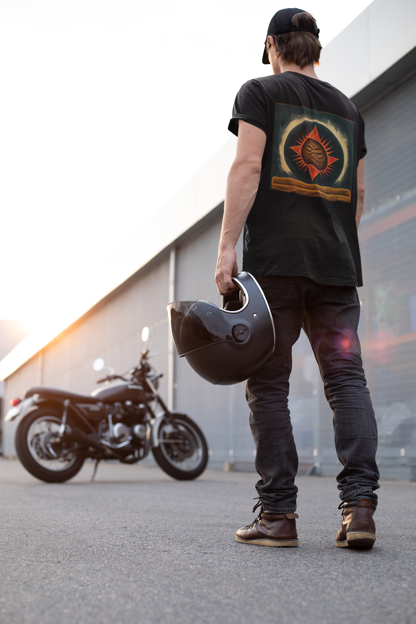 Nome do produto: Camiseta Masculina simbolo tribal 8