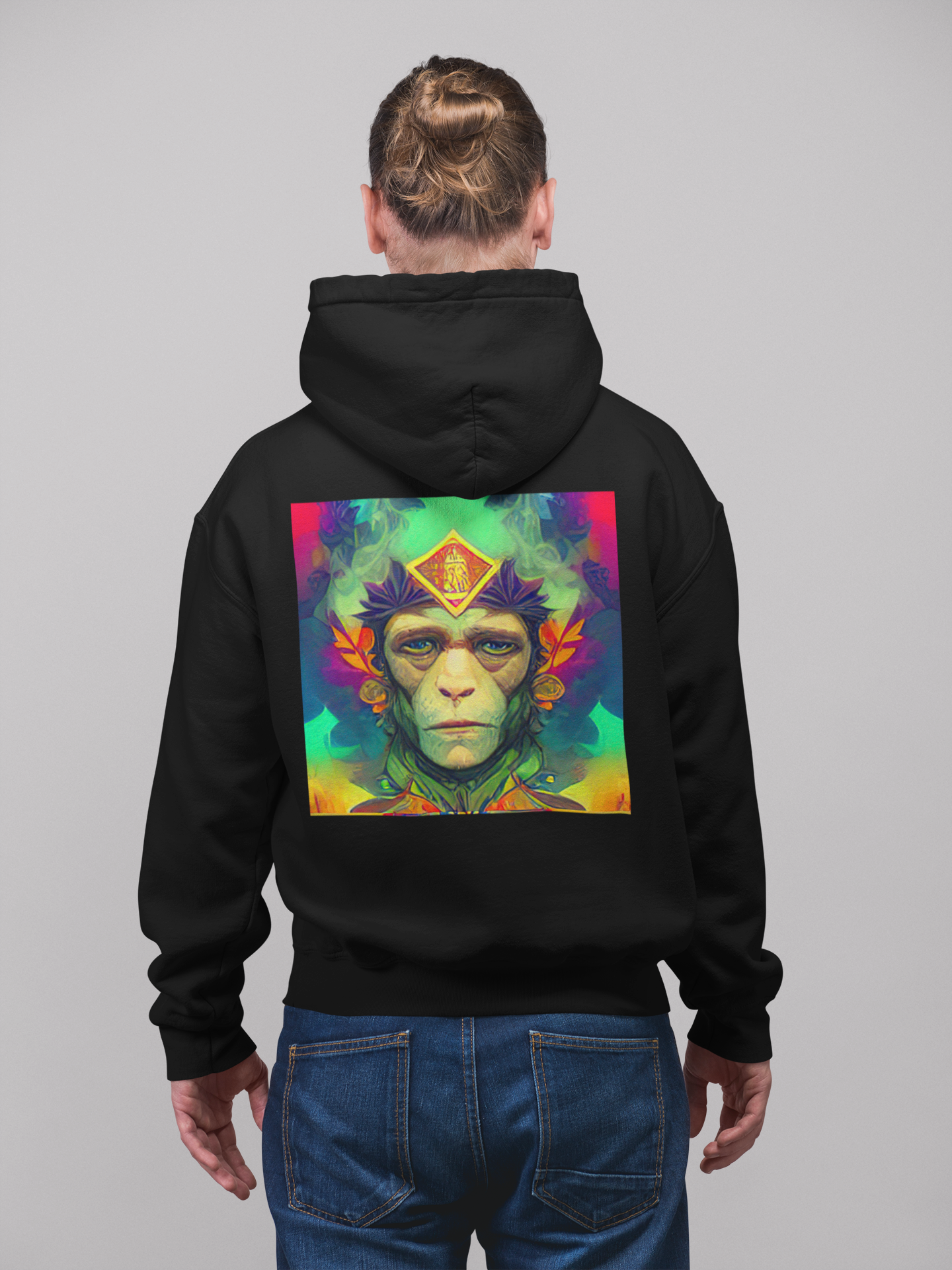 Nome do produto: Moletom Macaco Místico