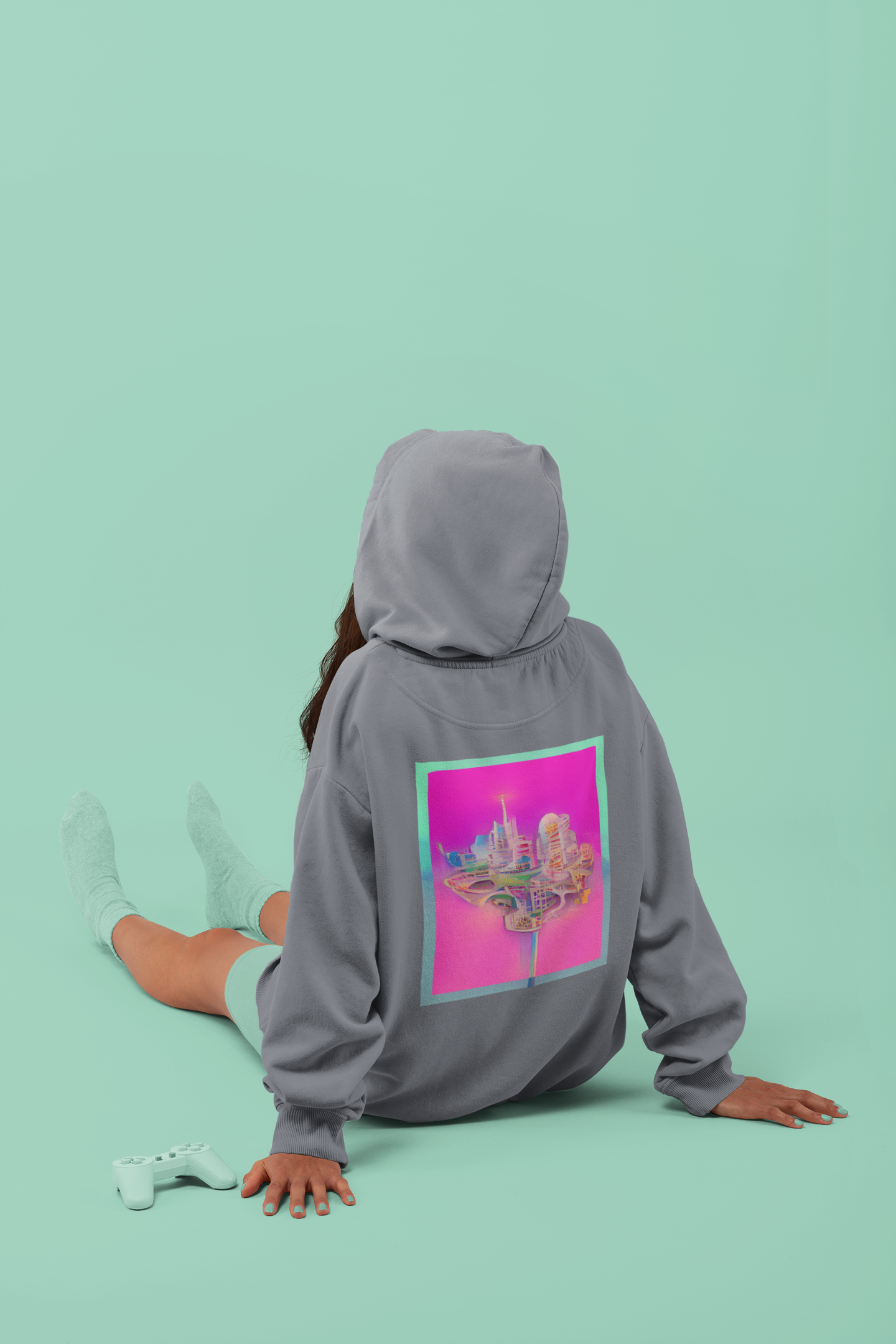 Nome do produto: Moletom Cidade do Futuro