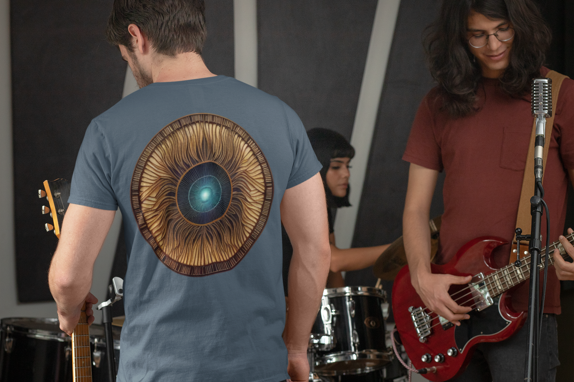 Nome do produto: Camiseta Masculina Símbolo Tribal 5