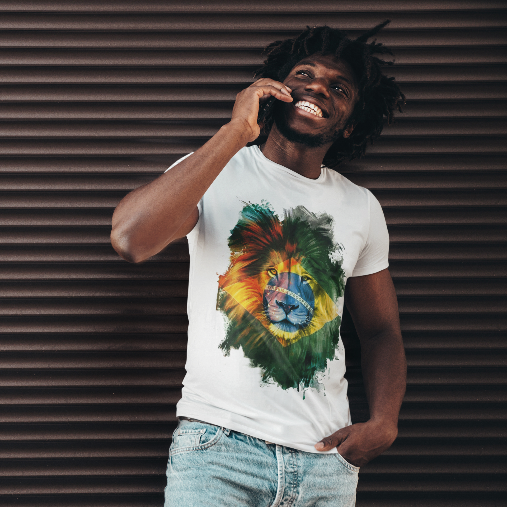 Nome do produto: Camiseta Masculina do Brasil 17