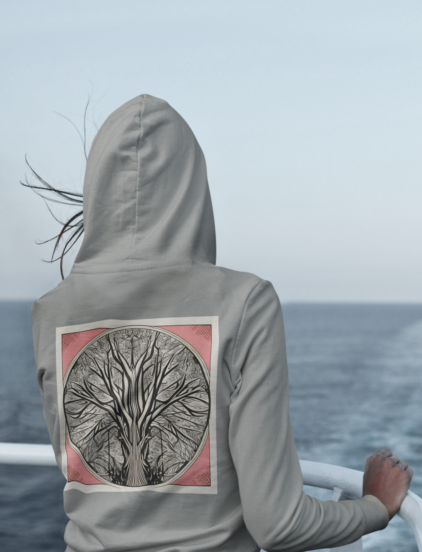 Nome do produto: Moletom Baby Long Arvore Tribal 5