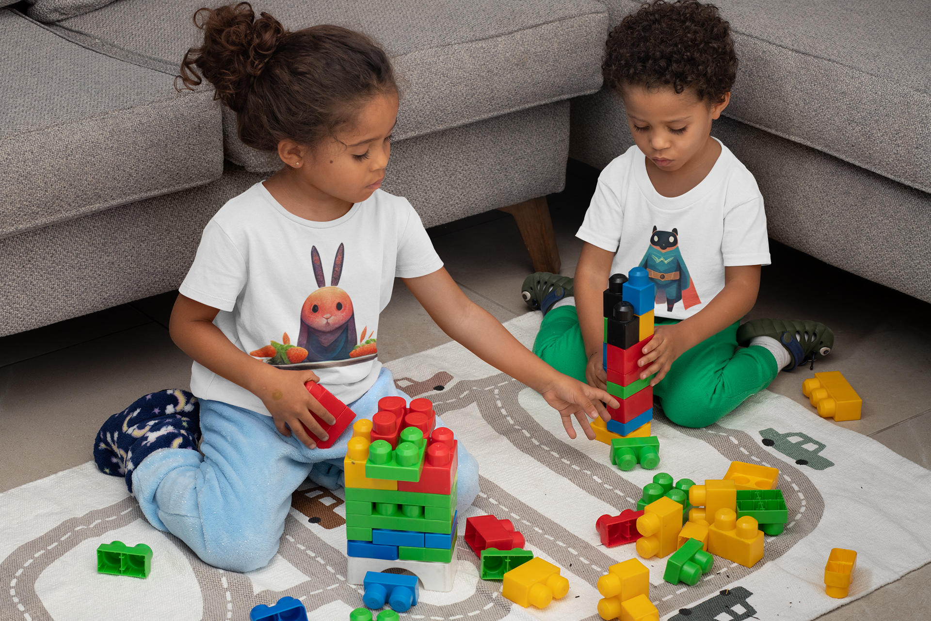 Nome do produto: Camiseta Infantil Coelhinho 2