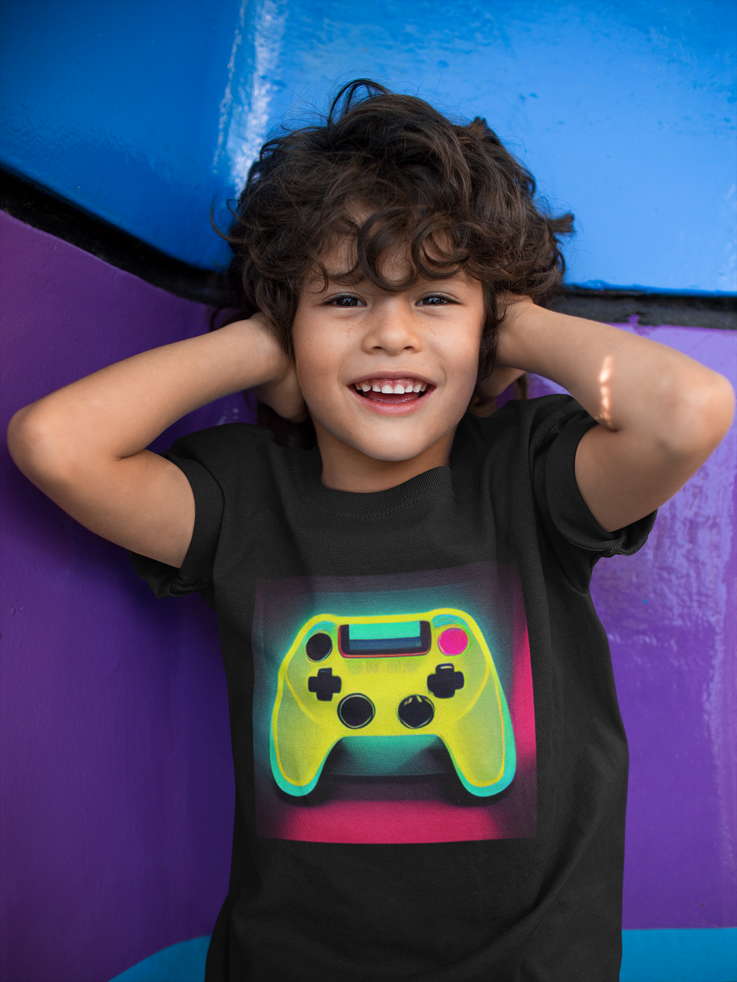 Nome do produto: Camiseta Infantil joy stick 1