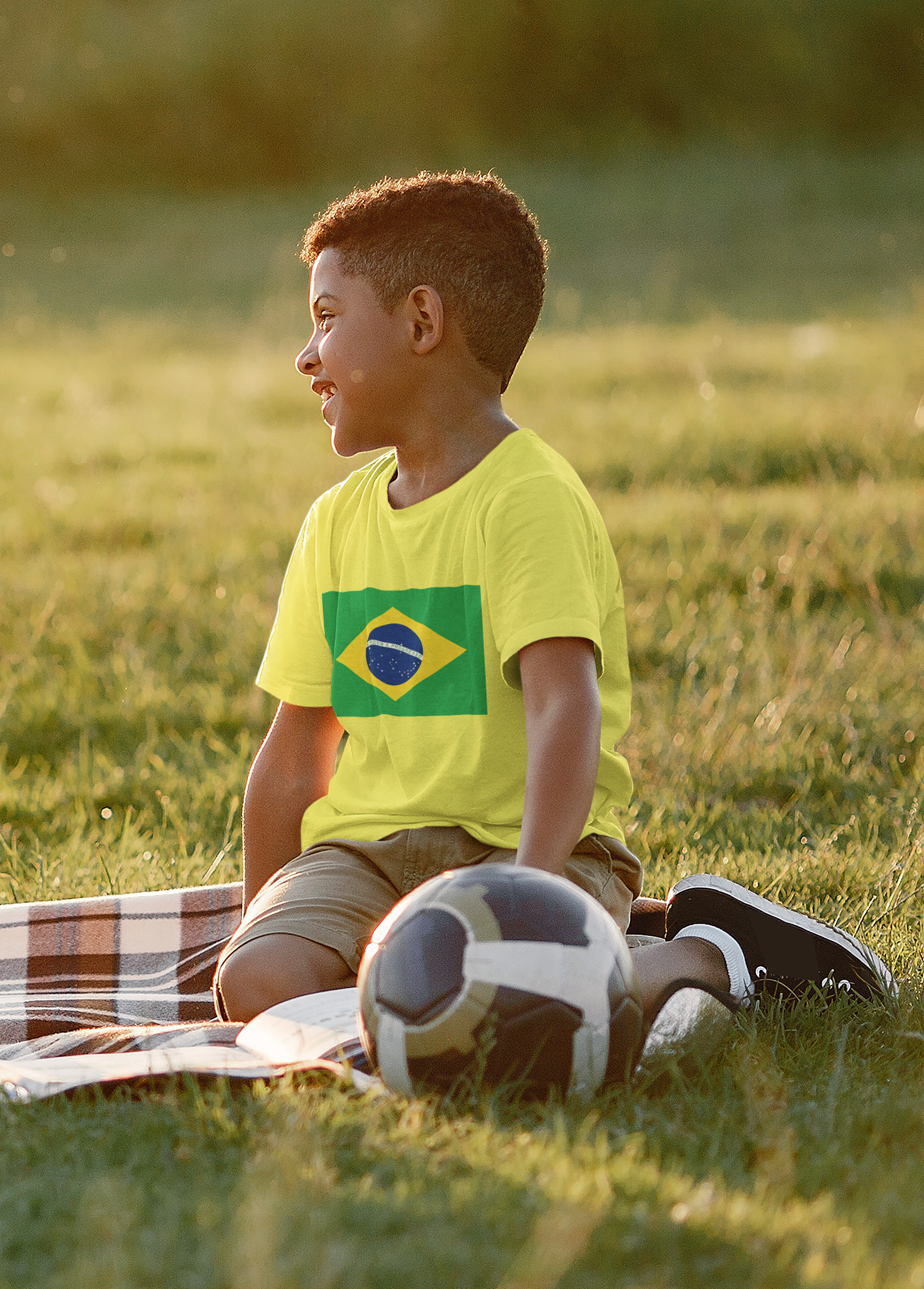 Nome do produto: Camiseta Infantil do Brasil 11