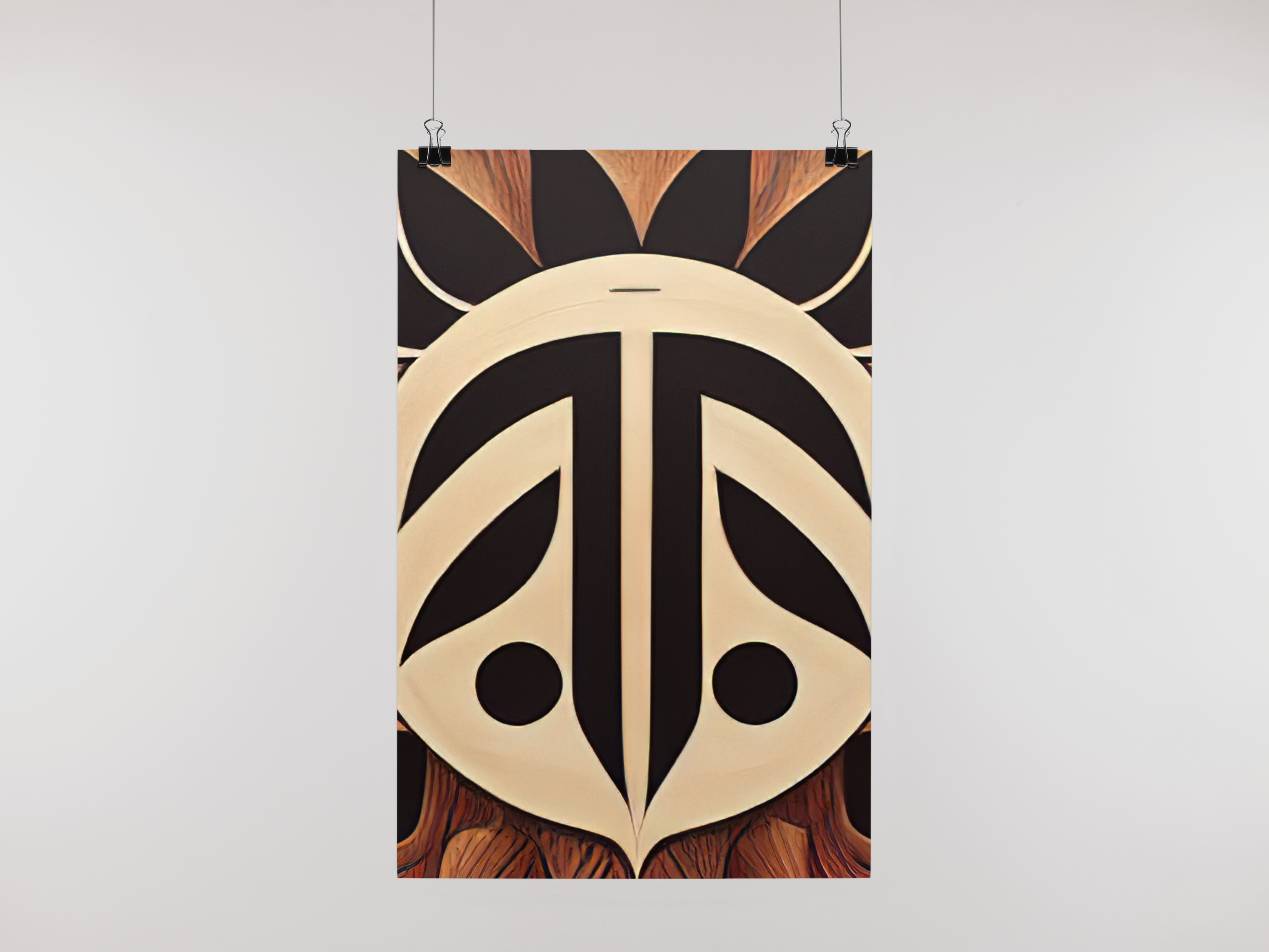 Nome do produto: Poster Simbolo Tribal 3
