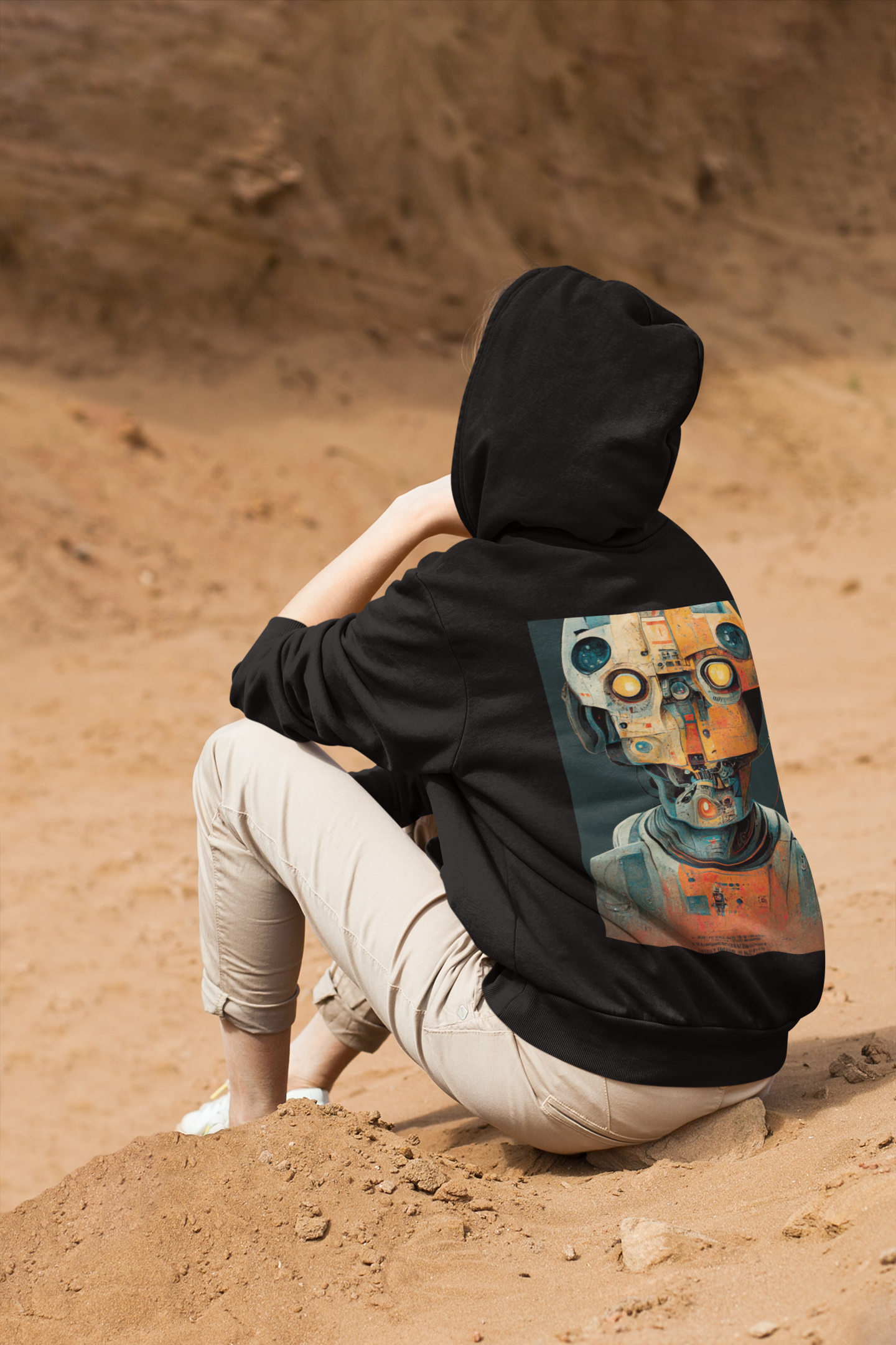 Nome do produto: Moletom Robô