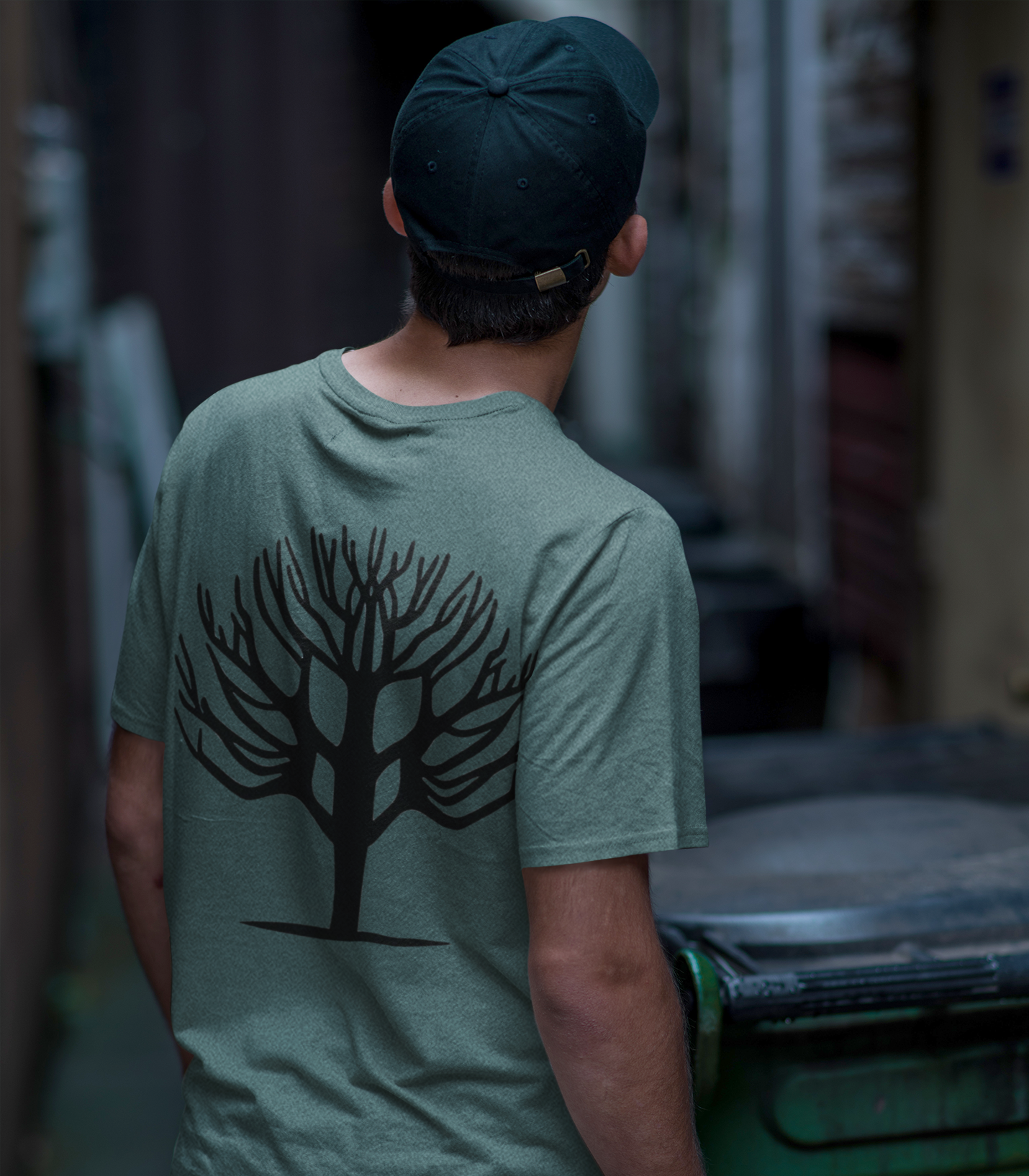 Nome do produto: Camiseta Masculina Arvore tribal 2