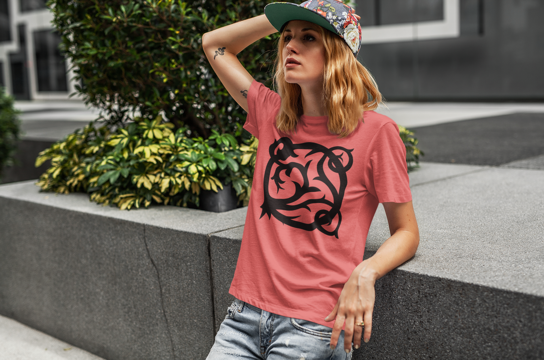 Nome do produto: Camiseta Feminina Tribal