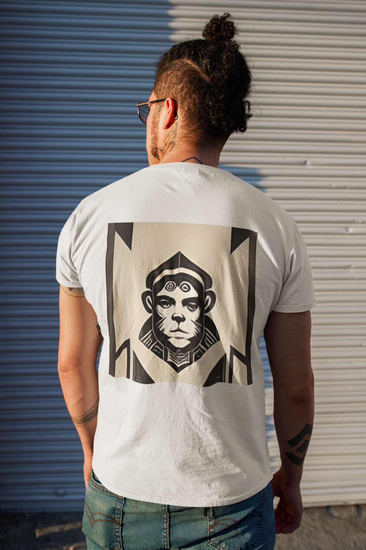 Nome do produto: Camiseta Macaco Tribal 2