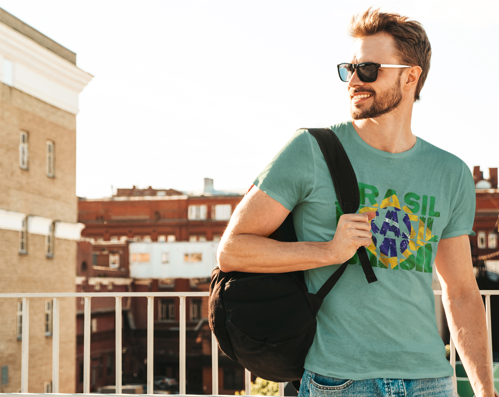 Nome do produto: Camiseta Masculina Brasil 16