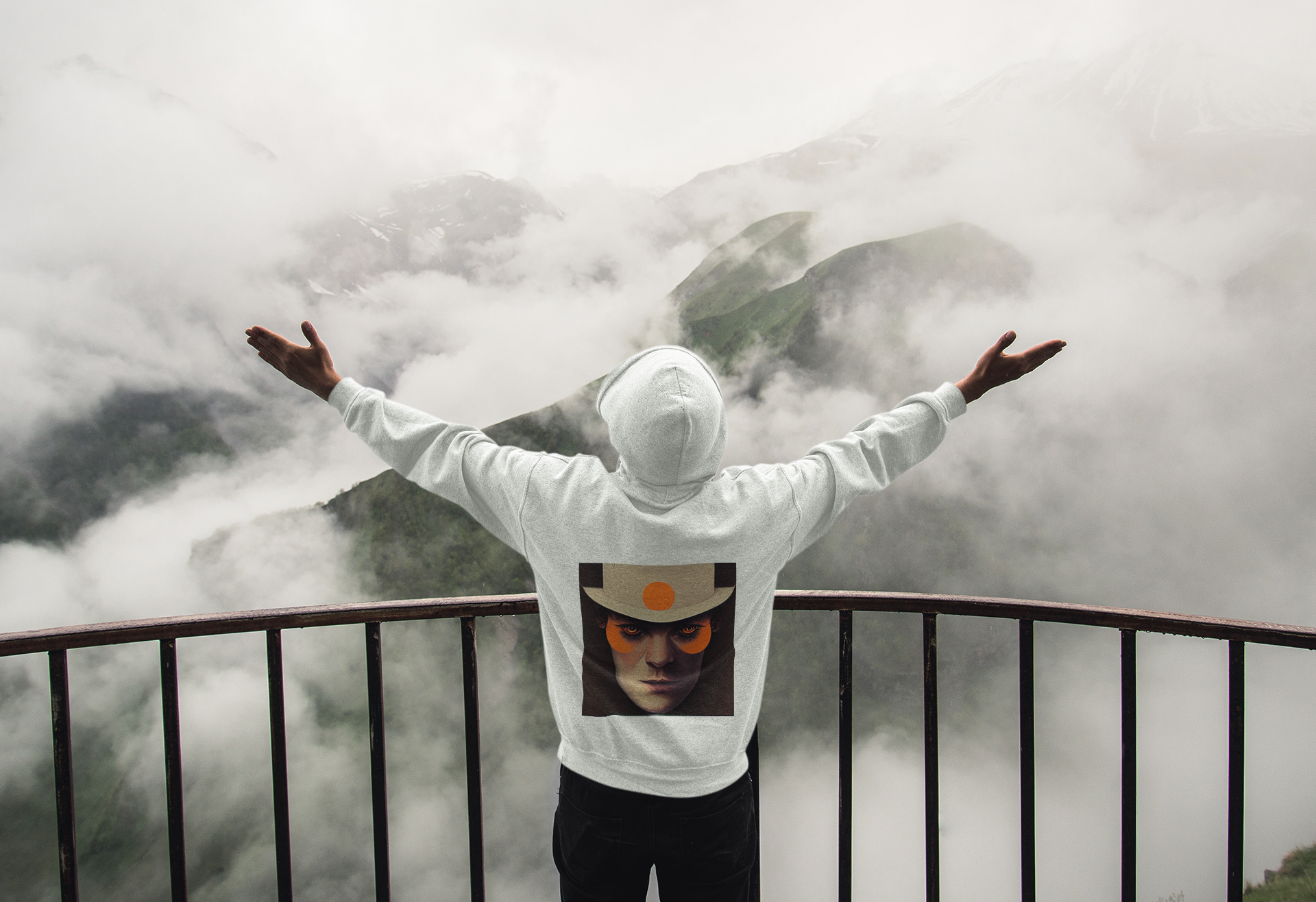 Nome do produto: Moletom Laranja Mecanica