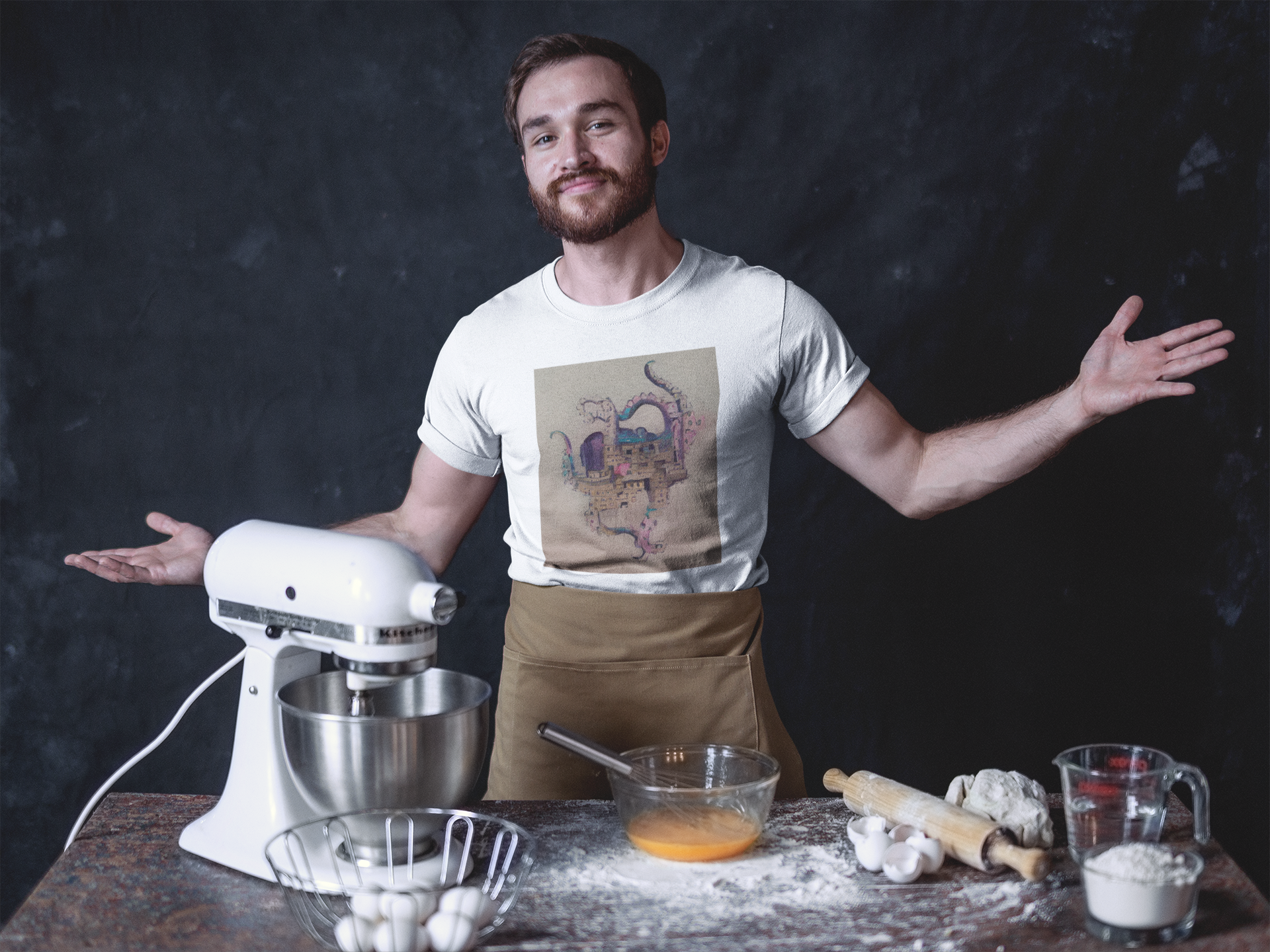 Nome do produto: Camiseta Plus Polvo Fantasia