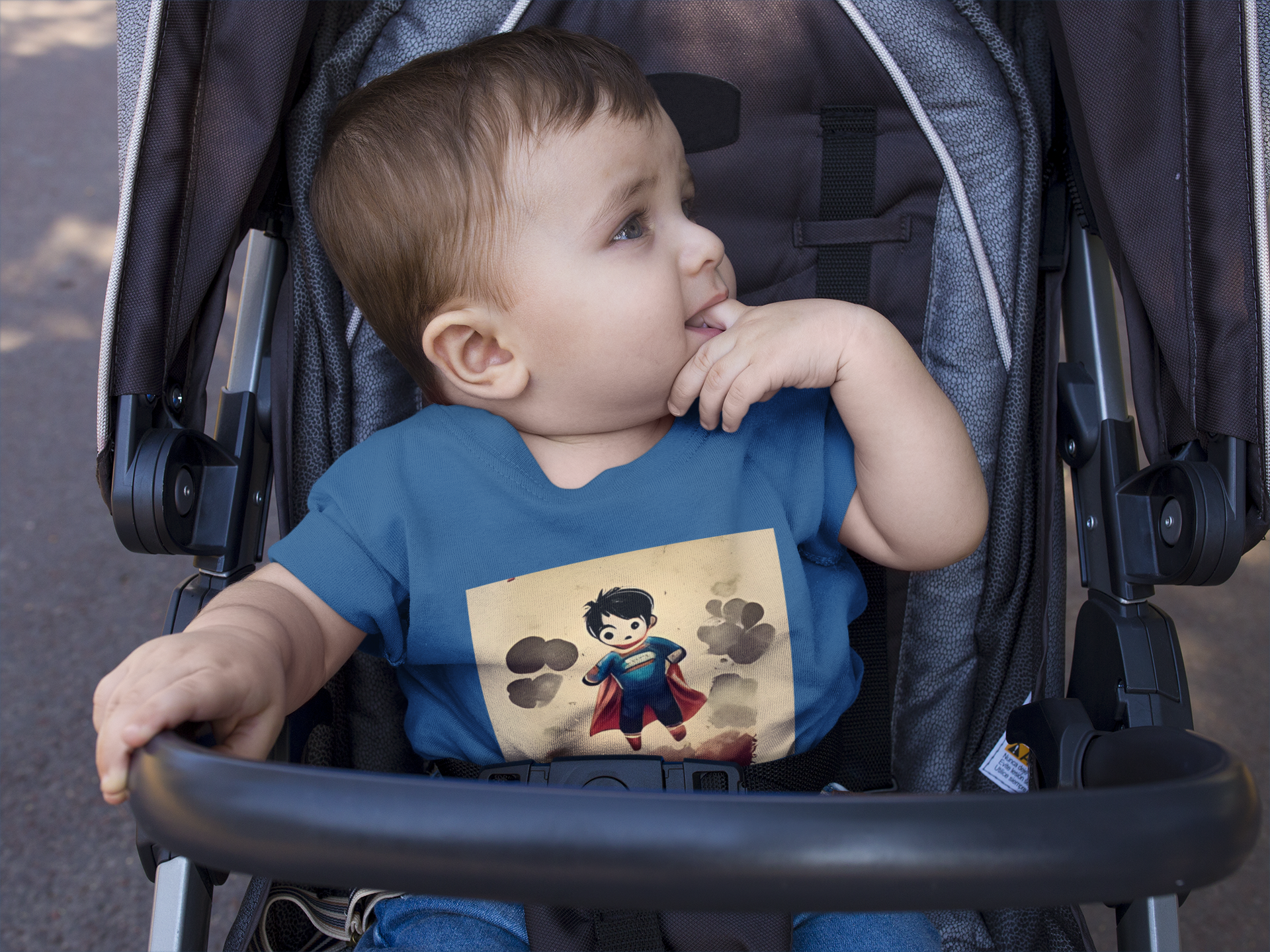 Nome do produto: Camiseta Infantil Superboy 3