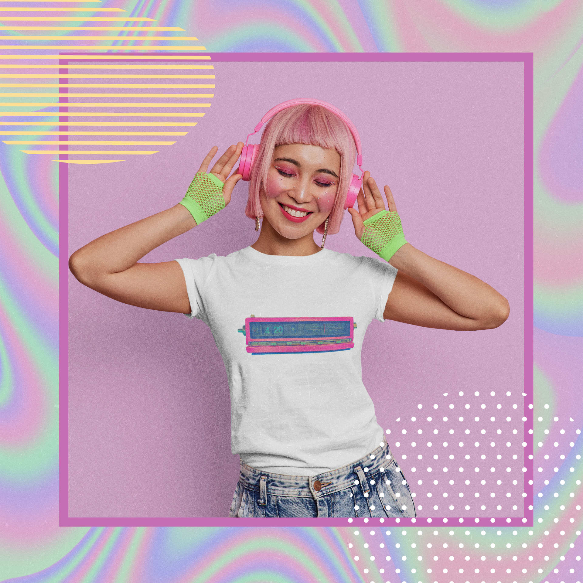 Nome do produto: Camiseta Baby Long Radio