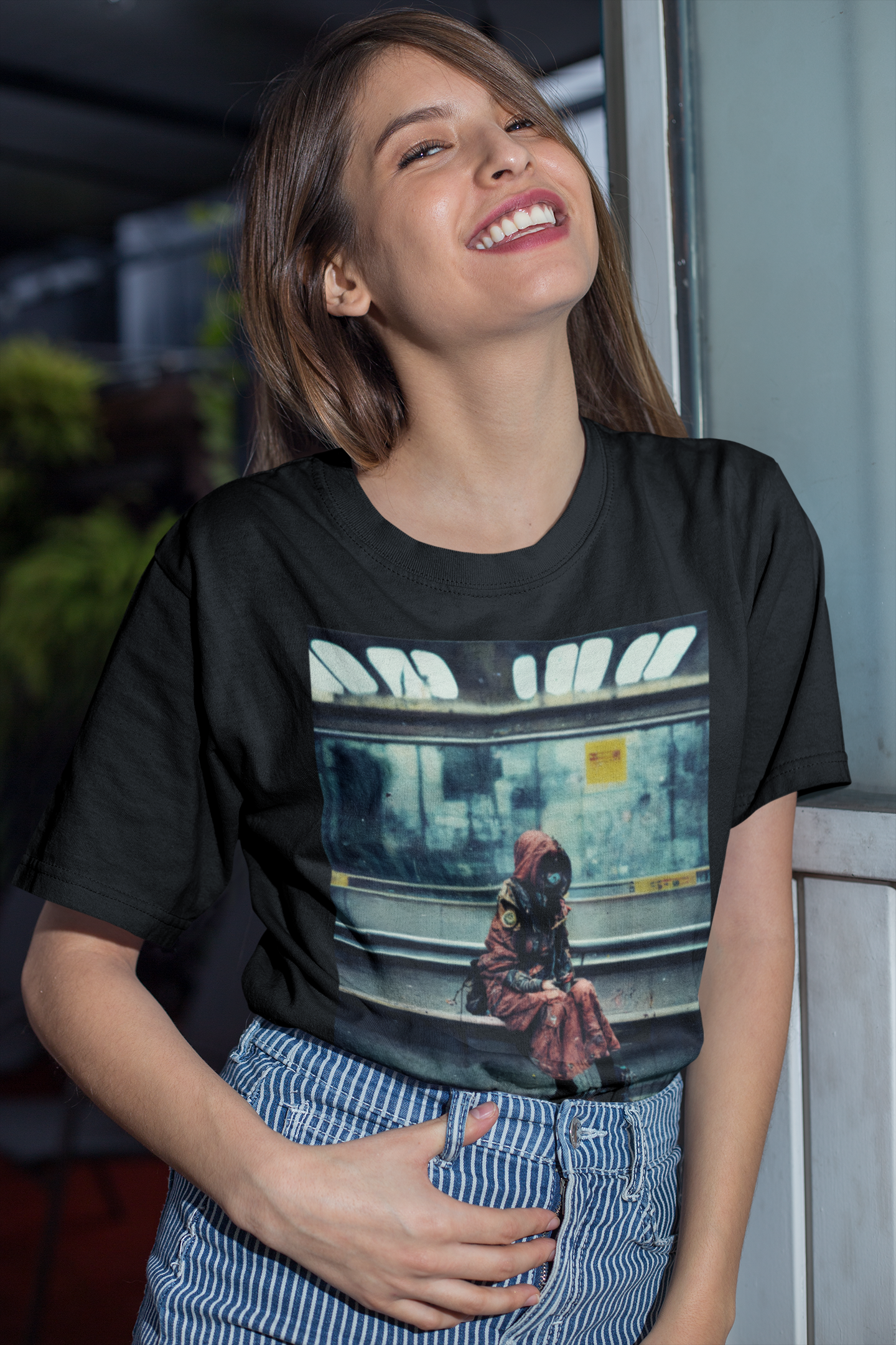 Nome do produto: Camiseta Baby Long Estação Metrô