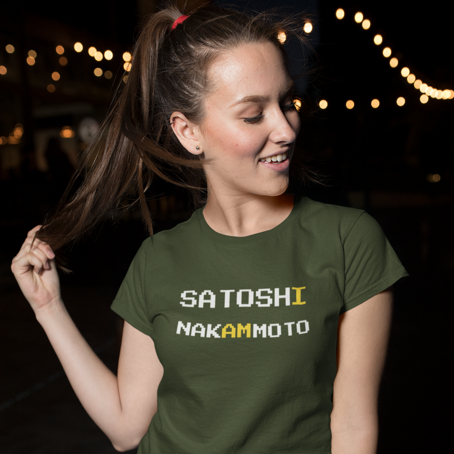 Nome do produto: Baby Look I Am Satoshi DSN003-BQ