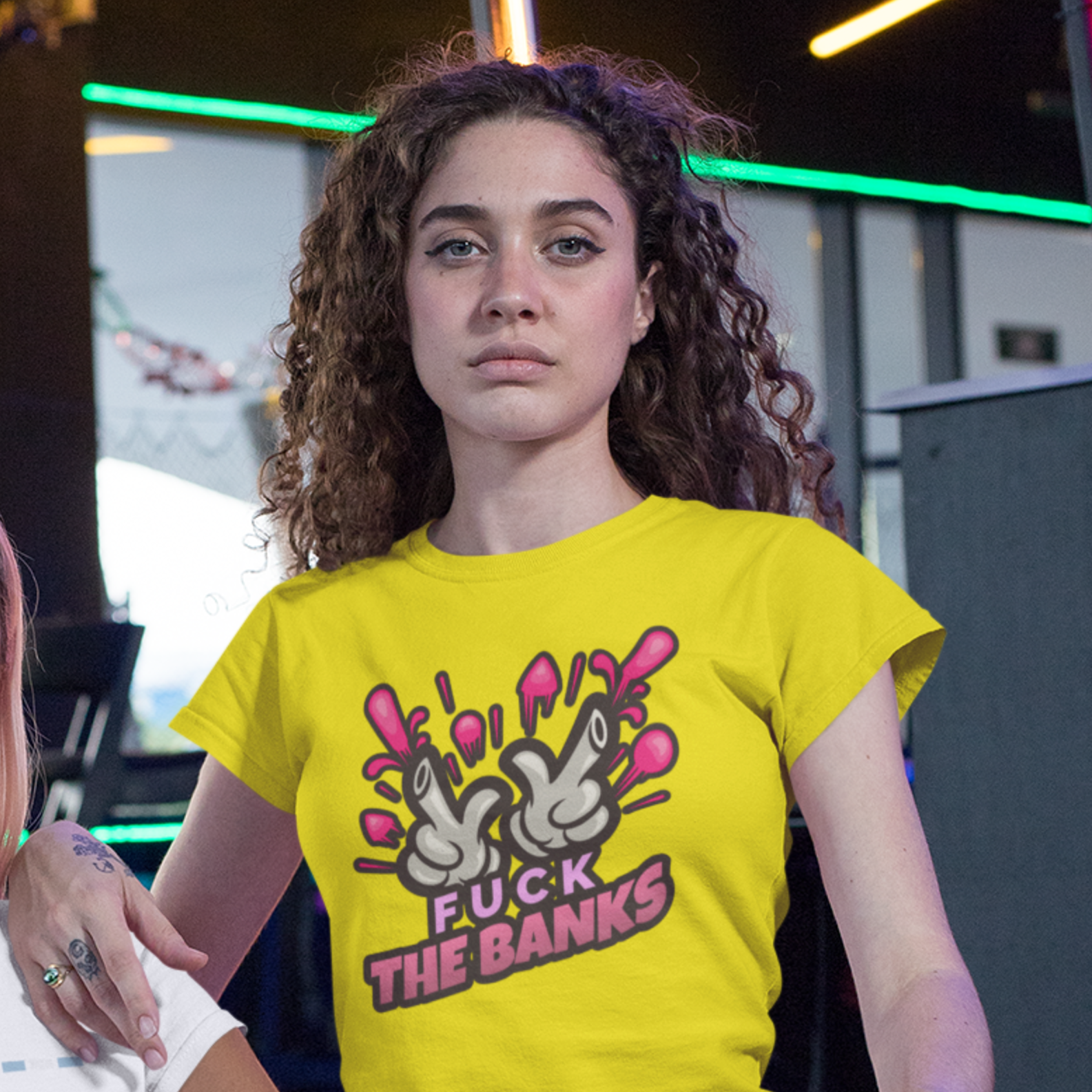 Nome do produto: Baby Look Fuck Banks ANC016-BQ