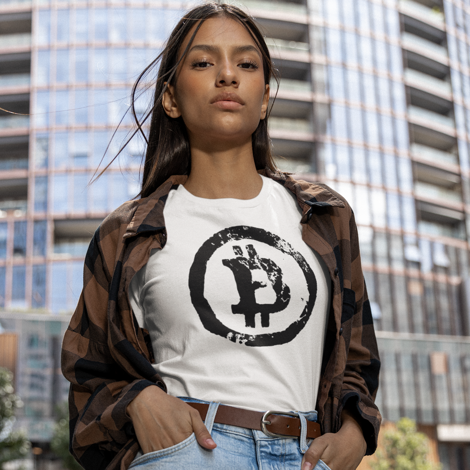 Nome do produto: Baby Look Bitcoin Stamp BTC031-BQ