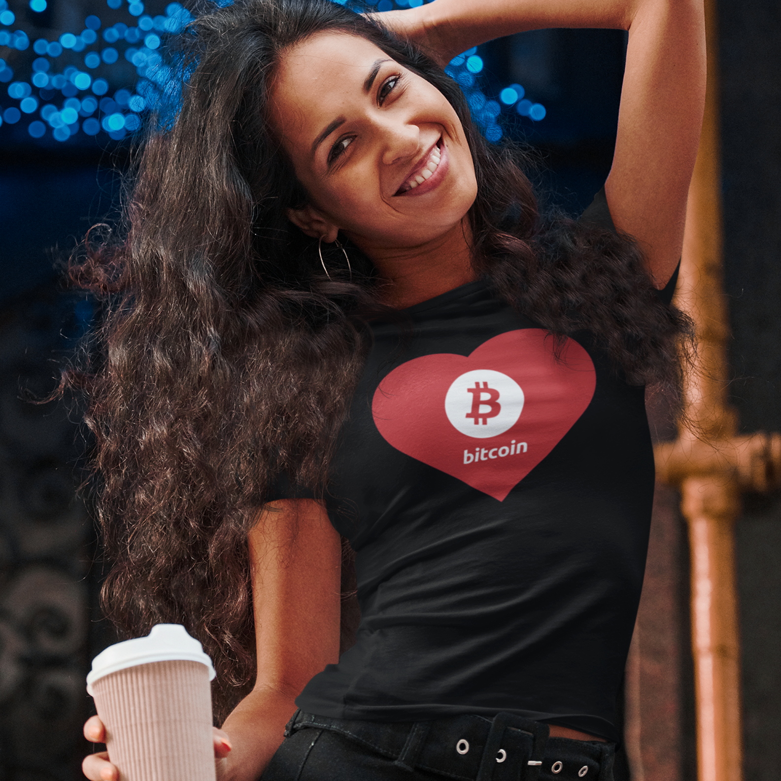 Nome do produto: Baby Look Bitcoin Heart BTC032-BQ