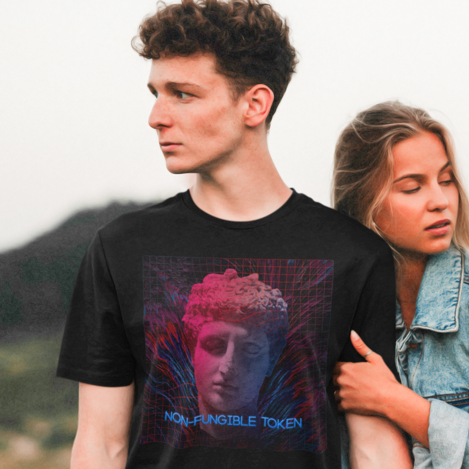 Nome do produto: Camiseta NFT Statue NFT010-CQ