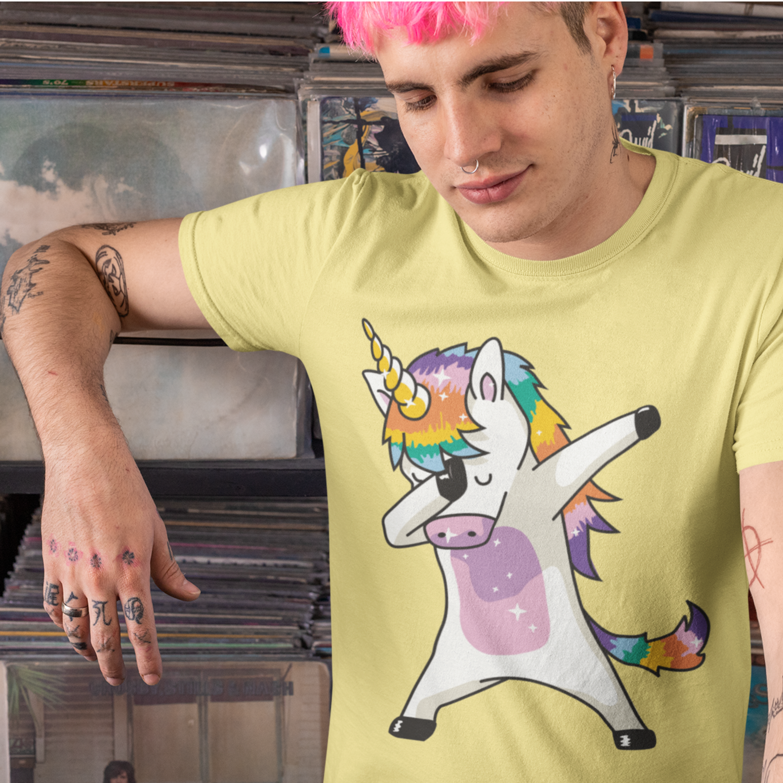 Nome do produto: Camiseta Estonada Unicorn Meme HUM011-CE
