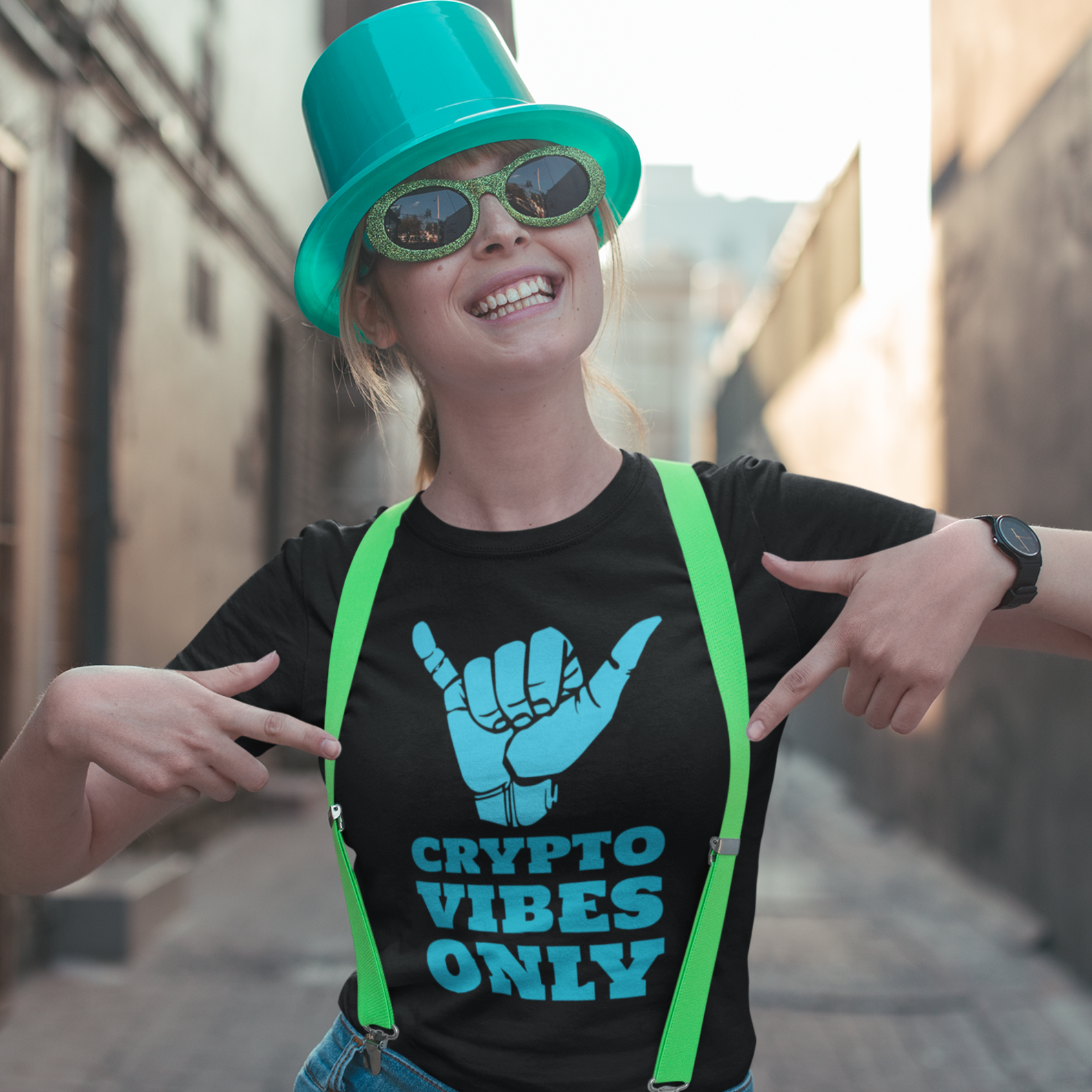 Nome do produto: Baby Look Crypto Vibes Only CRY016-CQ