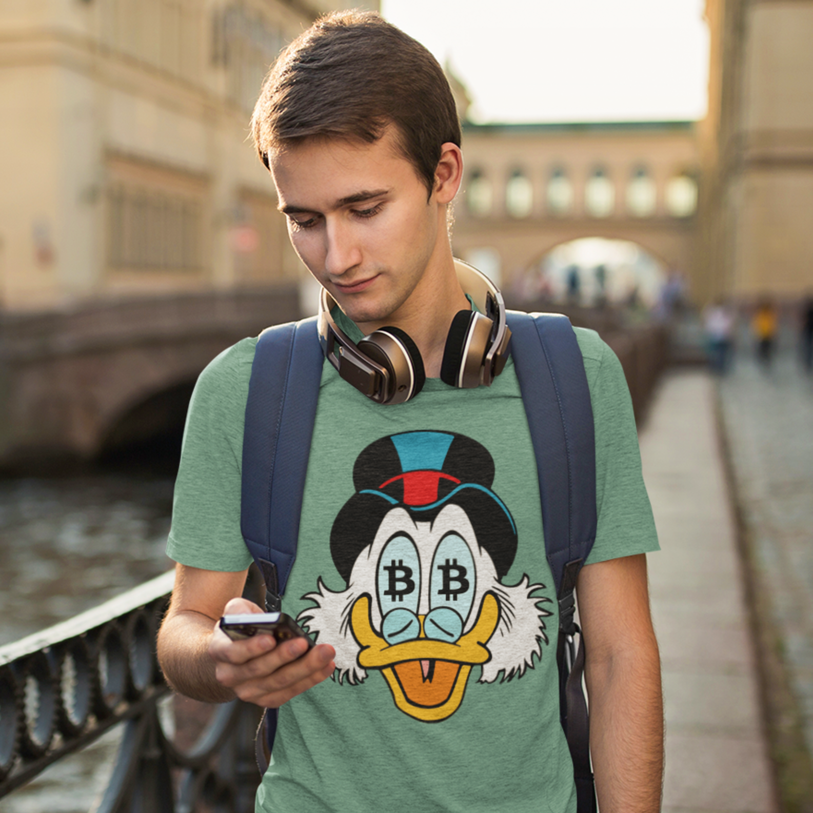Nome do produto: Camiseta Estonada McDuck Bitcoin BTC024-CE